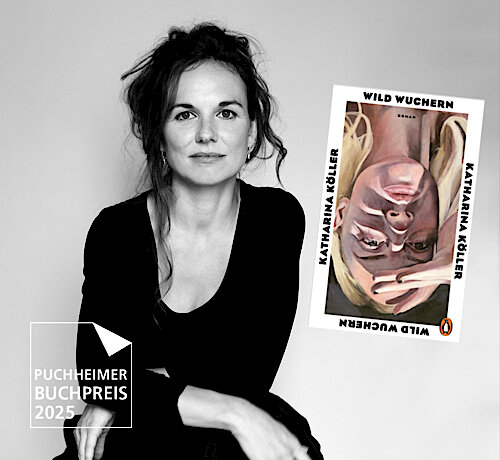 Foto der Autorin Katharina Köller und des Buchcovers.jpg Foto der Autorin Katharina Köller und des Buchcovers.jpg